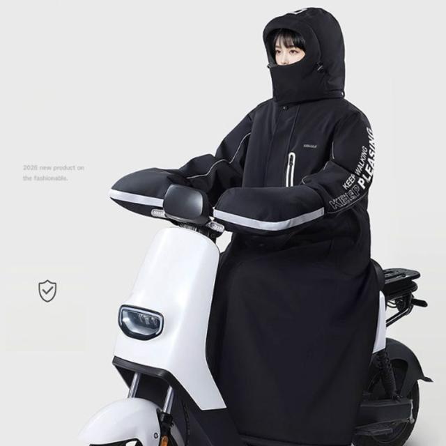 防寒着 無地 アウター 中綿コート レディース メンズ ロング丈 ロングコート あったか 防寒コート ベンチコート 中綿 厚手コート フード付き バイク アウトドア 通勤 通学 超ロング足元ま防寒＆防水！ お揃い ユニセックス スポーツ観戦 冬