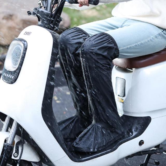 靴までカバー！ 雨よけレッグカバー 自転車 雨 レッグカバー 雨具 バイク 防水 雨よけ 撥水 レディース メンズ 子供 フットカバー 足カバー ガード シューズカバー 靴カバー 雨除け 泥除け ロング 膝上 携帯 バイク 作業 登山 ゲイター 雨具