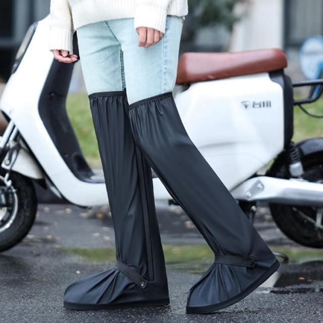 靴までカバー！ 雨よけレッグカバー 自転車 雨 レッグカバー 雨具 バイク 防水 雨よけ 撥水 レディース メンズ 子供 フットカバー 足カバー ガード シューズカバー 靴カバー 雨除け 泥除け ロング 膝上 携帯 バイク 作業 登山 ゲイター 雨具