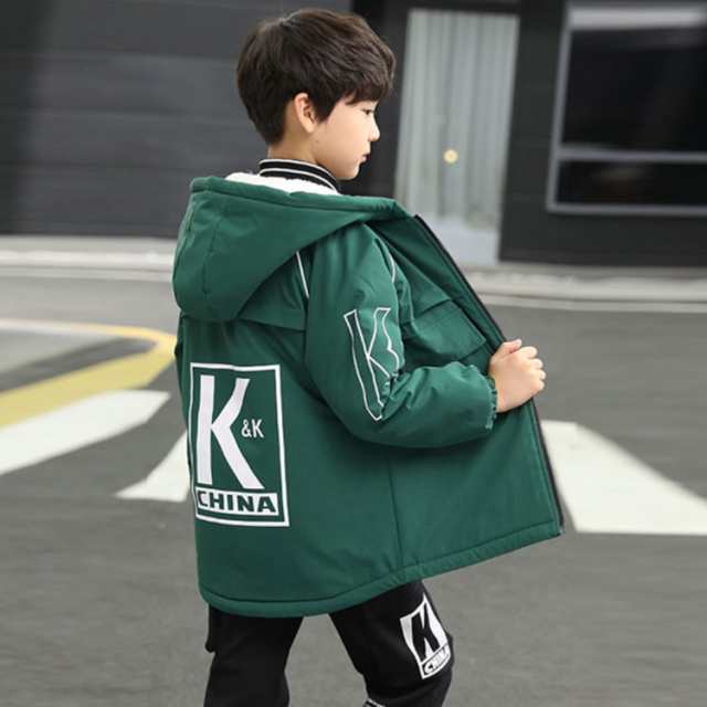 裏ボアジャケット 子供服 キッズ 男の子 アウター ジャケット