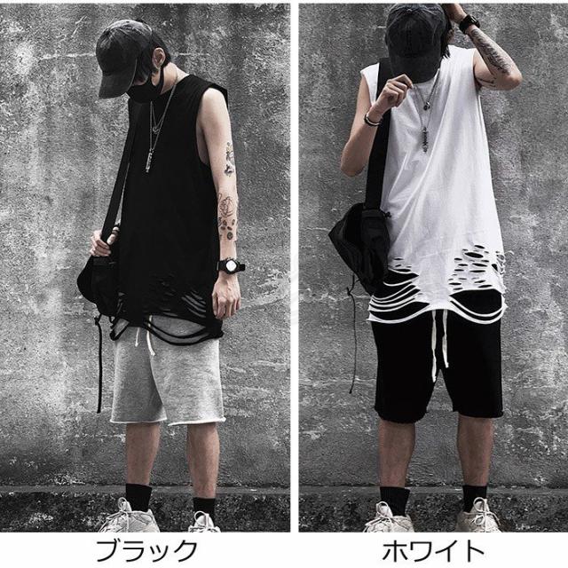 カジュアルメンズ タンクトップ ノースリーブ 丸首 無地 夏 タンクトップ メンズ 無地 丸首 Tシャツ ノースリーブ トップス
