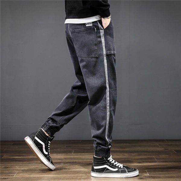 サルエルパンツ メンズ 黒デニムパンツ イージーパンツ ジーパン ジーンズ テーパードパンツ パンツ ジーンズ ズボン オシャレ 秋冬の通販はau Pay マーケット Naimei Nami