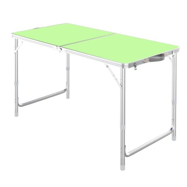レジャーテーブル 軽量 3段階 高さ調節 アルミ製 折りたたみ テーブル