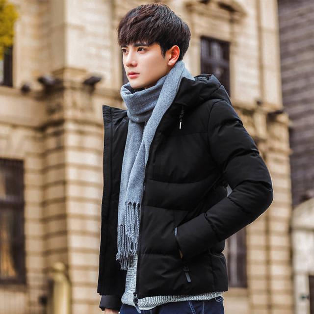 ダウンジャケット メンズ ジャンバー ダウンコート 中綿 ストレッチ フード付き 冬アウター フード付き 防寒防風 スリム 綿 冬服 保温 4色展開 ハイネック ダウンジャケット メンズ 厚手 ダウンコート 防寒対策 中綿ジャケット