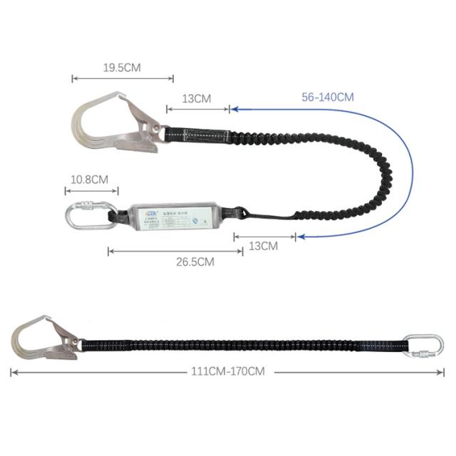 2丁掛け 安全帯 フルハーネス 一般高所作業用 墜落制止用器具 安全確保