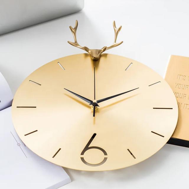 壁掛け時計 掛け時計 ゴールド 時計 ファッション おしゃれ アート