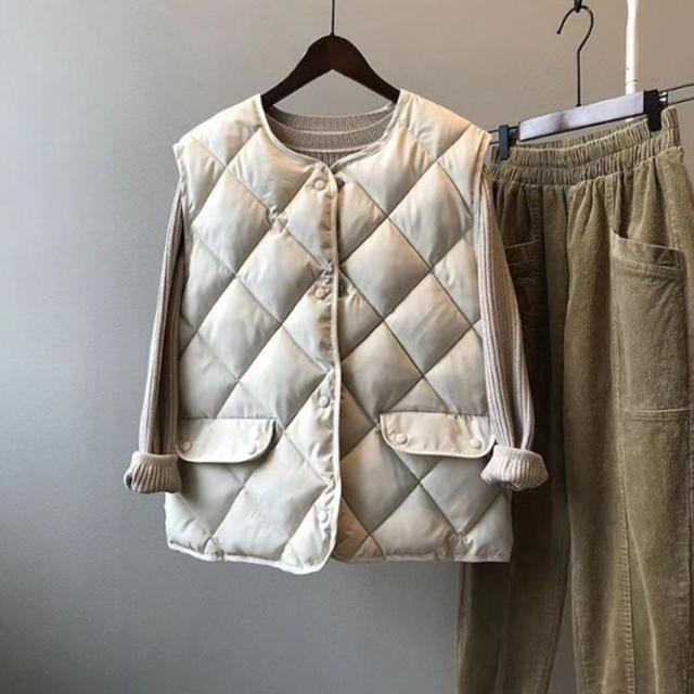 キルティングベスト レディース ノースリーブ コート ジャケット