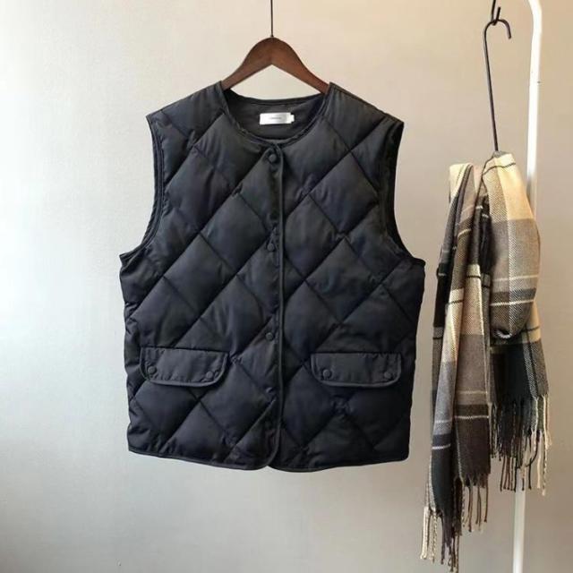 キルティングベスト レディース ノースリーブ コート ジャケット
