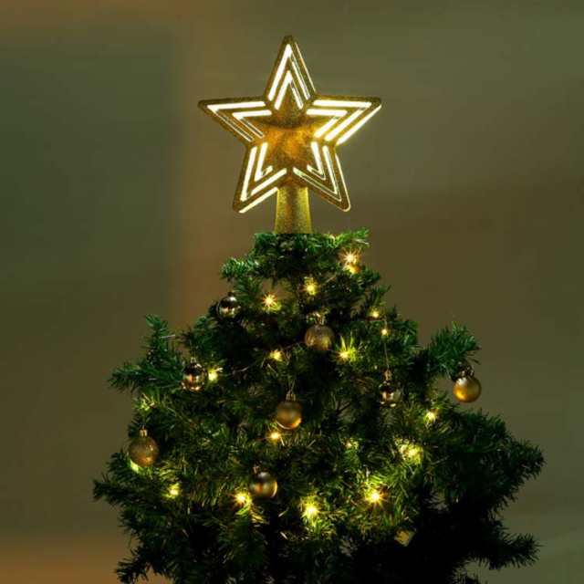 ツリートップ プロジェクターライト搭載 LED投影ランプ トップ