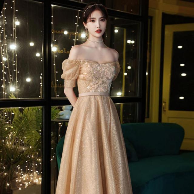 パーティードレス レディース ドレス ロングワンピース イブニング