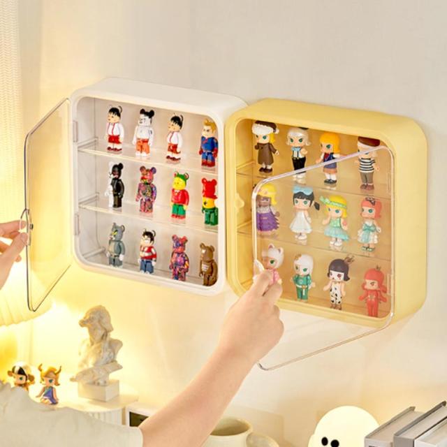 コレクションケース 壁掛け 3段 収納 フィギュアケース