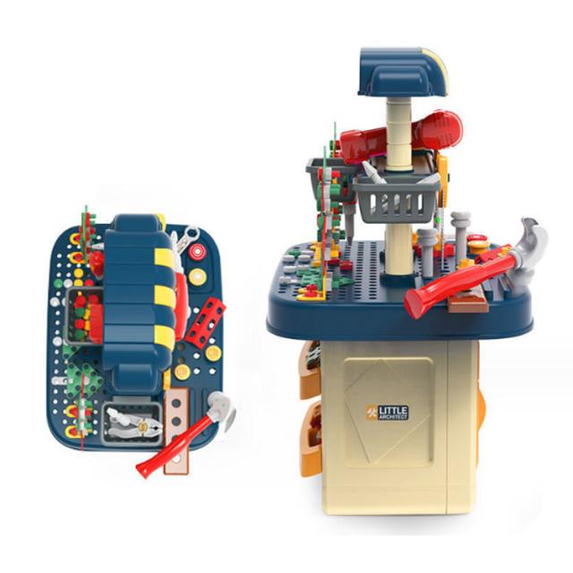 送料込み　知育玩具　工具セット Amazon | 43pcs キッズドリルツール 男の子のおもちゃ 大工さん