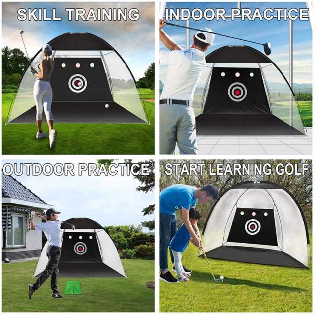 ゴルフネット セット 5点セット 練習用 ゴルフマット ティー ゴルフ