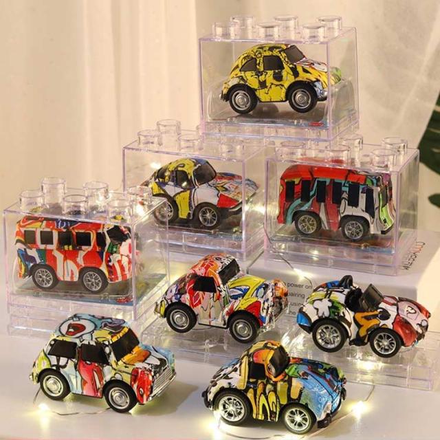 車 おもちゃ ミニカー 8台セット スポーツカー 働く車 パトカー 救急車