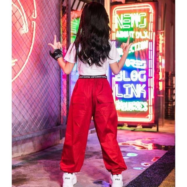 ダンス衣装 セットアップ キッズ 女の子 男の子 ステージ パフォーマンス ヒップホップ ストリート 子供 秋冬 トップス ボトムス デニム ベスト キッズダンス衣装 ヒップホップ 韓国子供服 男の子 女の子