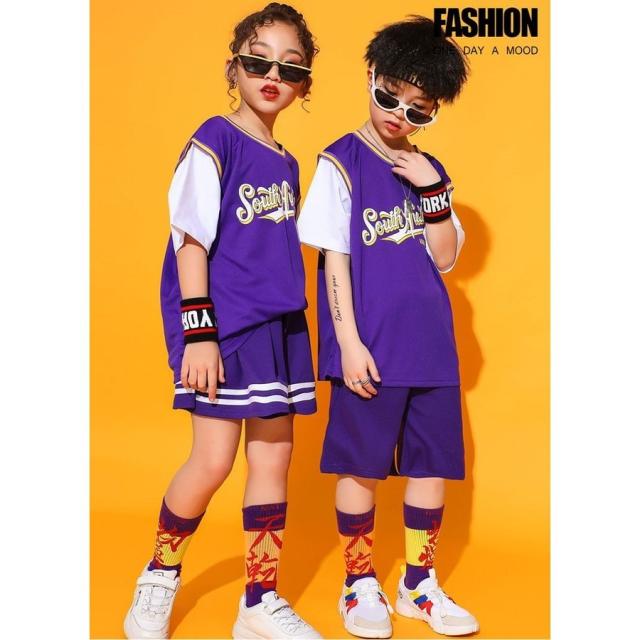 キッズ ダンス衣装 ヒップホップ チア セットアップ チアガール 子供