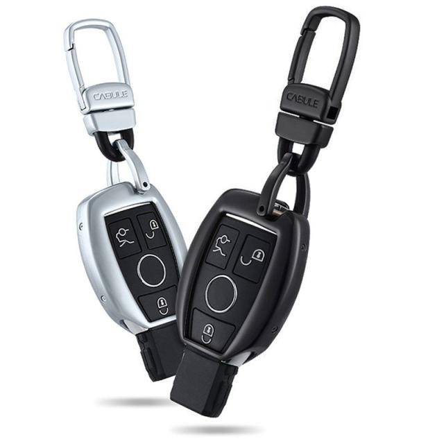 アクセサリー カスタム パーツ 内装 ベンツ BENZ 用品 汎用 おしゃれ ギフト 大人 アルミ合金キーカバー キーホルター の通販は 6,720円