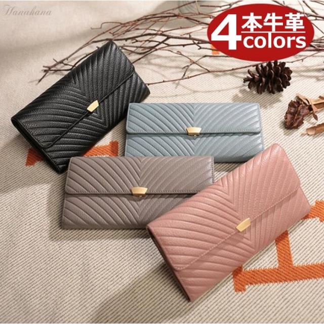 レディース財布 長財布 レザー財布  牛革 さいふ コンパクト おしゃれ 上品 上質 レディース 彼女 妻 母 娘 プレゼント ギフト