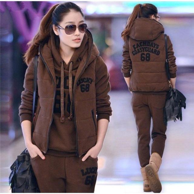 スウェット レディース セットアップ ジャージ 3点セット パーカー 上下セット 裏起毛 厚手 ルームウェア フッド付き スポーツウエア運動 秋冬の通販は