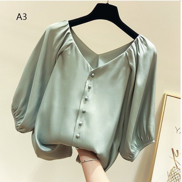 ブラウス レディース 春夏 半袖ブラウス トップス シフォンブラウス Vネック おしゃれ 韓国風 大きいサイズ復古風 通勤 ブラウス 着痩せ新作11色 ブラウス レディース 春夏 半袖ブラウス トップス シフォンブラウス V