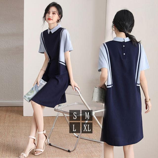 ワンピース レディース 40代 マキシワンピース 春夏 半袖 綿 フレアスカート 切り替え きれいめ 韓国風 20代 30代 50代 ゆったり UVカット マキシ