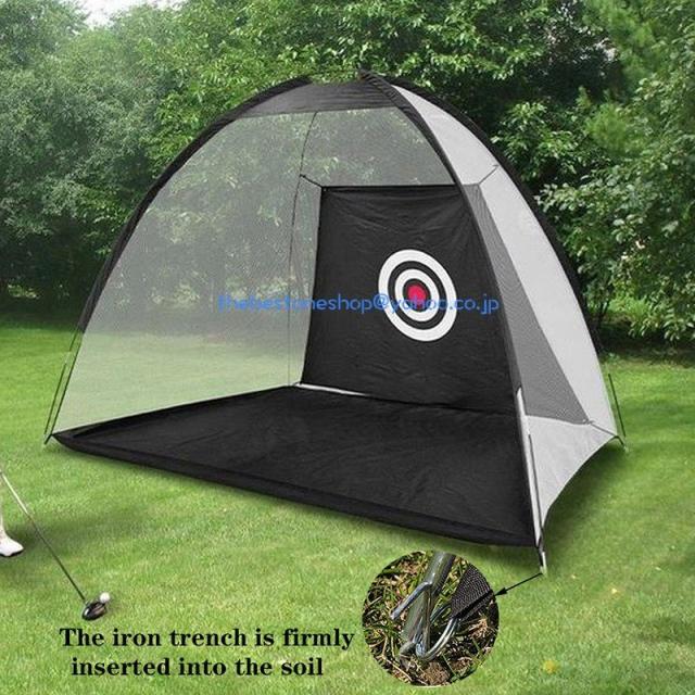ゴルフネット大型 GOLF練習用 トレーニングネット 折りたたみ 自宅 室内練習 戸外練習 練習器具 収納袋付き ゴルフ練習ネット 打ちっぱなし サイズ選べる_2