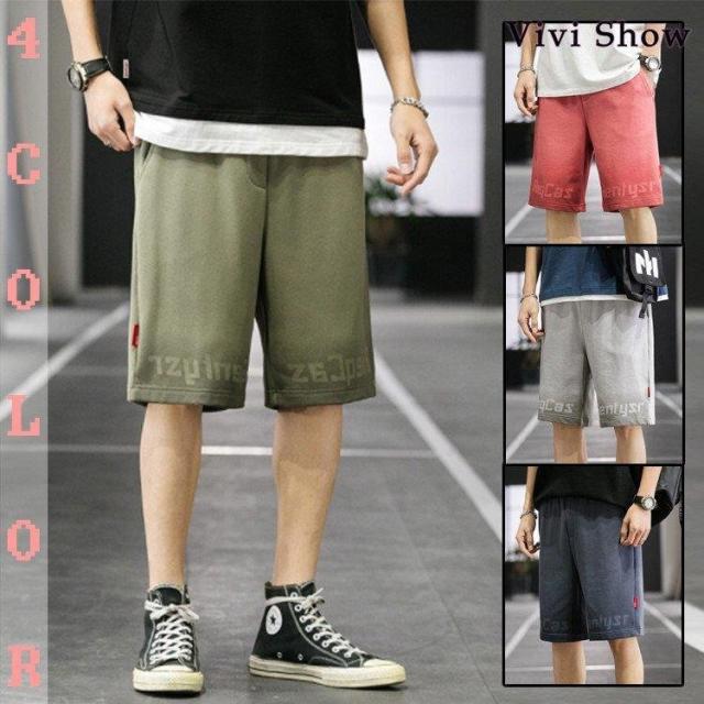 ハーフパンツ ジャージ メンズ スウェットパンツ ショートパンツ 五分丈 サマーパンツ ウエストゴム 5分丈パンツ 男性 短パン カジュアル 夏