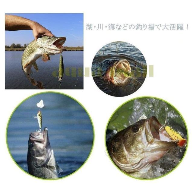 ルアーセット 103個 釣りセット海釣り【プライヤー付 ケース付き