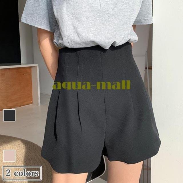 ショートパンツ レディース スーツパンツ ショート丈 短パン ハイウエスト サマーパンツ 着痩せ ショーパン 夏 ハーフパンツ お洒落の通販は 5,719円