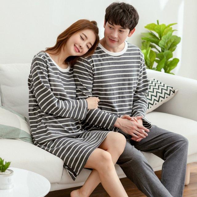 パジャマ カップル ペアルック パジャマ 綿100% 春秋ルームウェア ペアパジャマ長袖 ボーダー柄 ペアパジャマ お揃い レディースネグリジェ メンズ 単品売りの通販は 6,340円