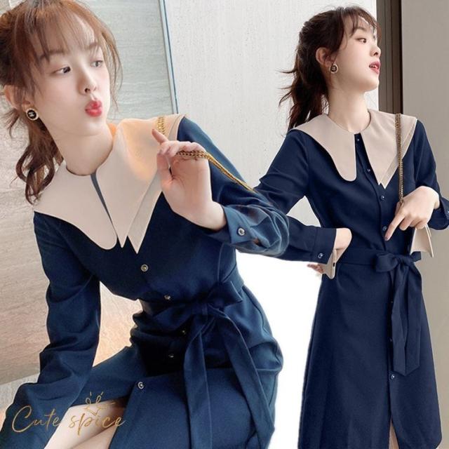 ワンピース レディース 40代 春 秋 シャツワンピ 無地  長袖シャツワンピース シャツワンピ 体型カバー 着痩せ 可愛い ゆったり 30代 50代の通販は 6,545円