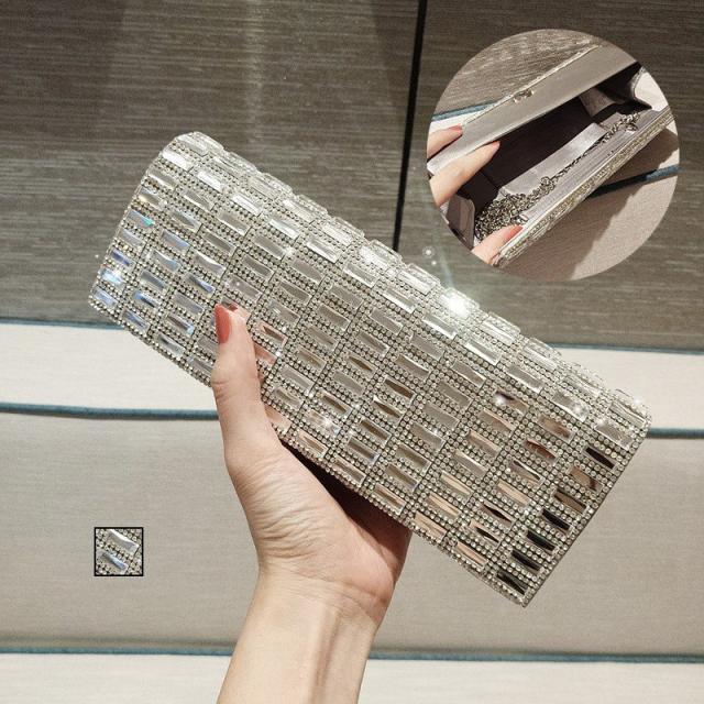 イブニングバッグ 2WAY ハンドバッグ ショルダー クラッチ レディースバッグ 肩掛け 手提げ パーティーバッグ キラキラ フォーマルバッグ オシャレ シンプルの通販は 6,770円