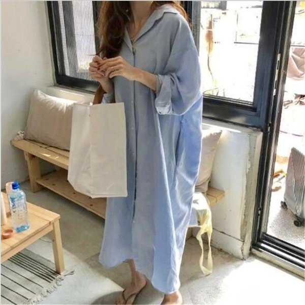 シャツワンピース ロング 　カーディガン 秋長袖 レディース 新作 春 秋 羽織り カーデ マキシ丈 マキシ ワンピース_3