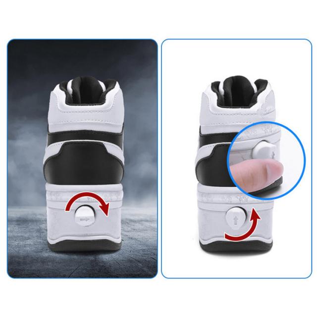 ローラーシューズ 大人 4輪 ホワイト ローラーシューズ レディース