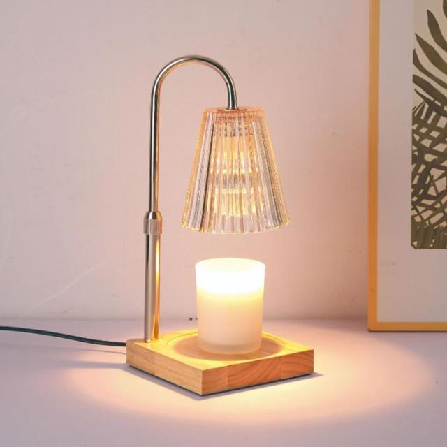 キャンドルランプウォーマー 電気調光可能 時間/時間/時間タイマー付き