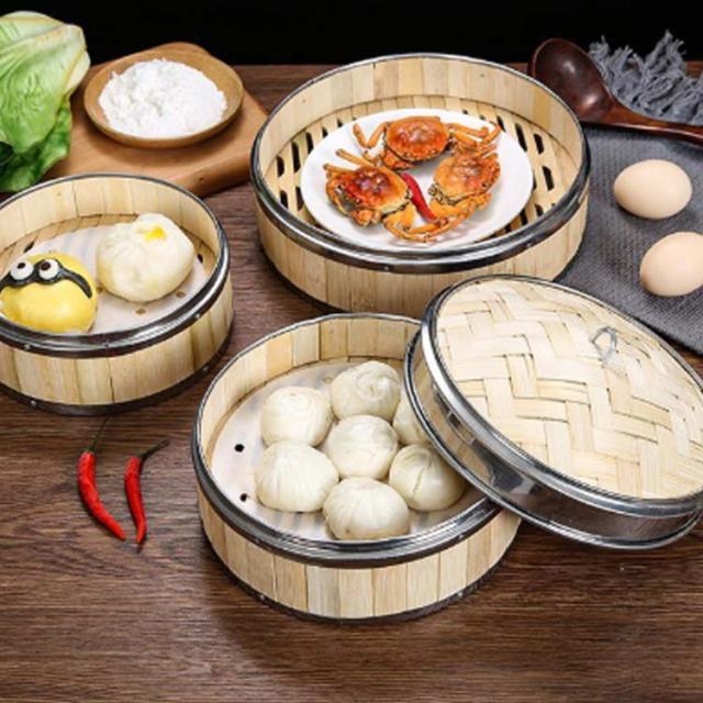 せいろ蒸し器 22cm せいろ蒸し 肉まん 蒸し器 直径 中華料理店用 竹