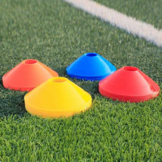 マーカーコーン カラーコーン 割れにくい 厚手 10枚セット サッカー/フットサル用品 ドッチボール利用 トレーニング ディスクコーン  ミニの通販はau PAY マーケット ココロ au PAY マーケット－通販サイト