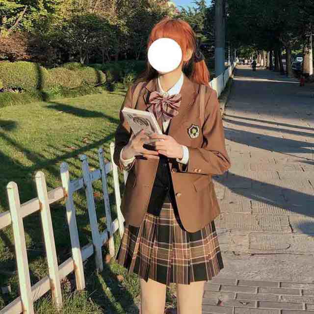 制服 女子高校生 5点セット スーツ セット 女の子 ブレザー制服 上下セット 中学生 高校生 学生服 女子高校生 制服 スクール制服 フォーマル コスプレ  スカートスーツ ブレザー 長袖 シャツ リボン バッジ スカート セットアップの通販はau PAY マーケット - ココロ | au ...