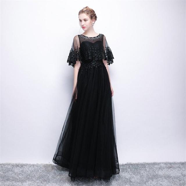 ワンピース フォーマル パーティードレス 演奏会用 ロングドレス 結婚式 袖あり 合唱衣装 キャバ 大きいサイズ 二次会 成人式 韓国風 同窓会 20代 30代 40代