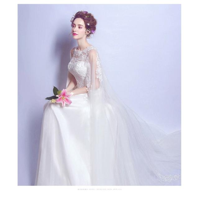 ウェディングドレス エンパイアドレス お揃いドレス マキシ丈