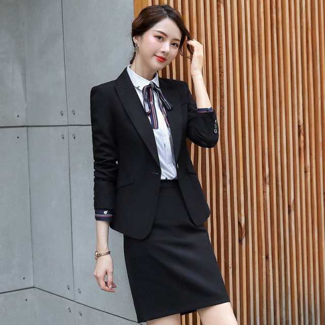 スカートスーツ セレモニースーツ ブラックスーツ レディース 事務服 パンツスーツ オフィス リクルート フォーマル ビジネス カジュアルスーツの通販は