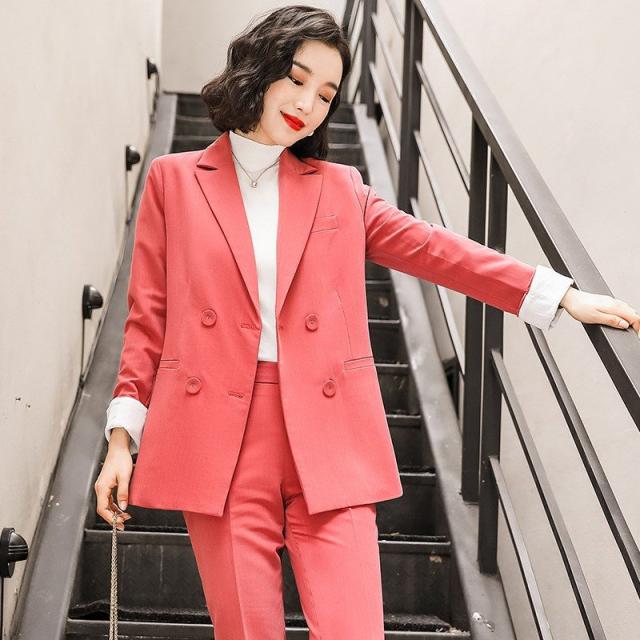 パンツスーツ レディース チェック柄 テーパードパンツ 通勤 オフィス リクルート フォーマル お宮参り 事務服 ママスーツ 母親 レディーススーツ ビジネスの通販は