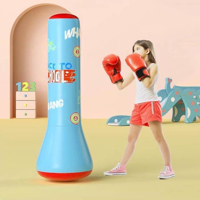 エアー 運動不足 自宅 エアー 大人 パンチングバック 高さ約1.6m/1.2m 