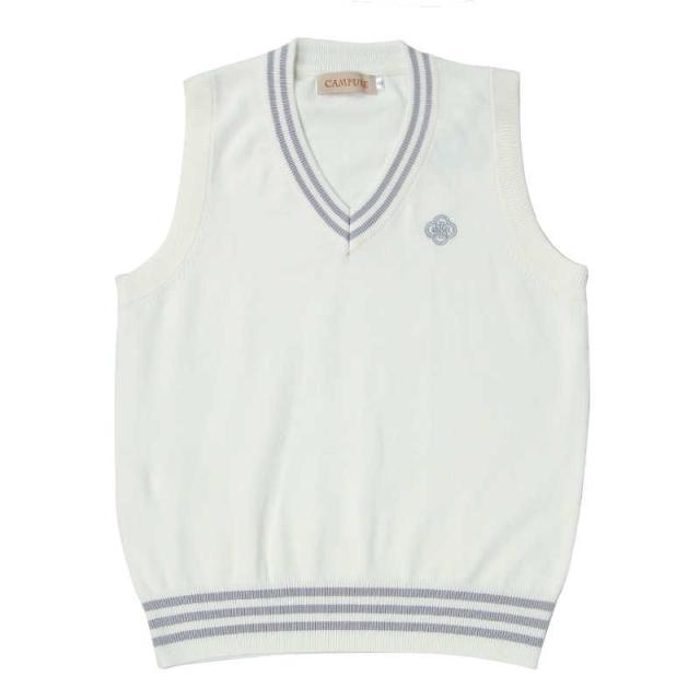 ニットベスト スクールセーター スクールベスト ニットセーター ノースリーブ 学生 送料無料 制服 無地 ゆったり Vネック ユニセックス 男の子 女の子 学校制服 高生 JK 制服 学院風 配色ライン 女子 袖なし セーラー服 学生 制服