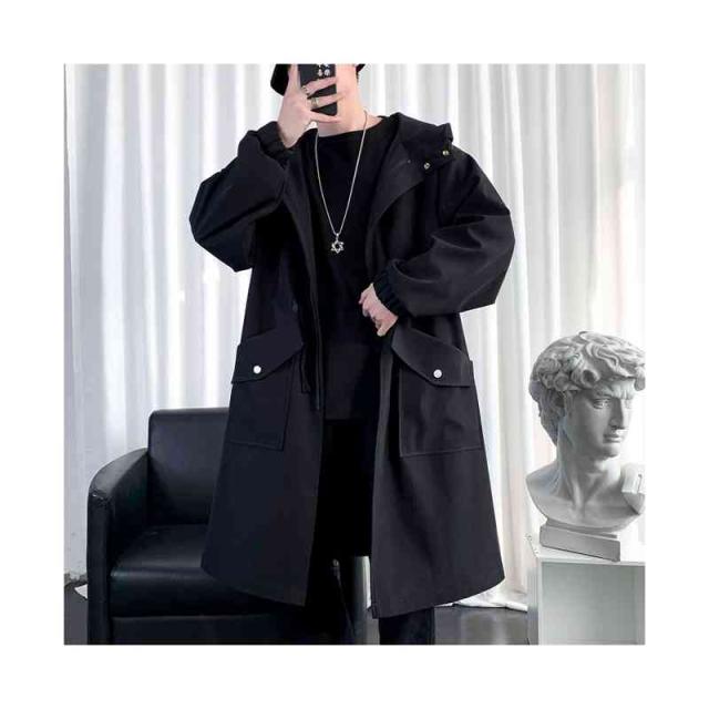 送料無料 モッズコート メンズ フード付き ロングコート ミリタリー