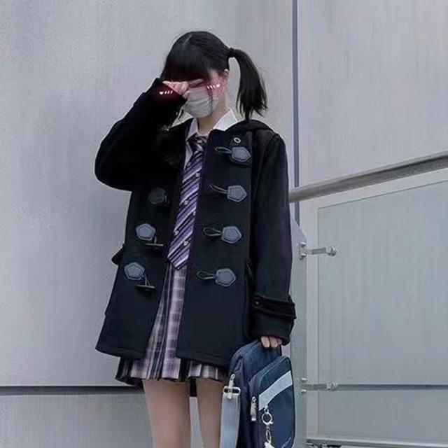ダッフルコート レディース 制服 スクールコート あったか 中綿 防寒