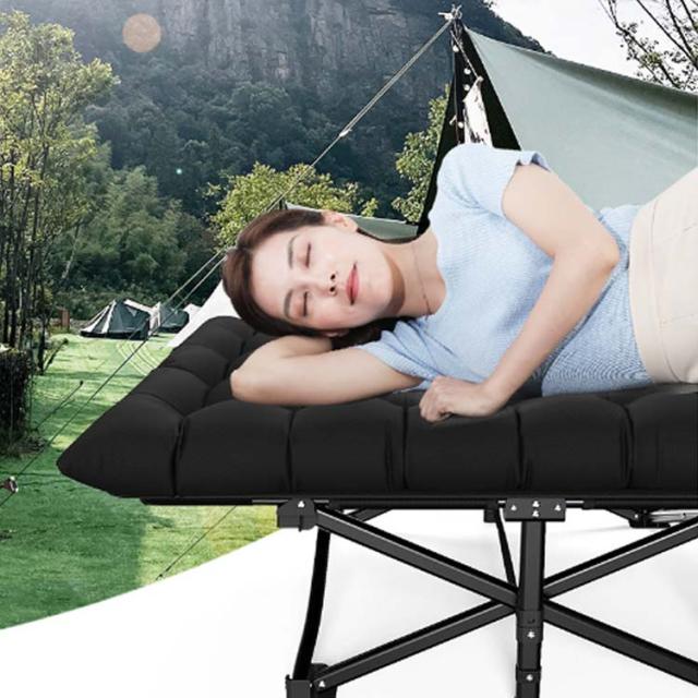 マット付属していません アウトドアコット ワンタッチ式 176*66*47cm 折りたたみ ベッド アウトドアベット 簡易ベッド コット アウトドア ベッド 軽量 コンパクト キャンプ ベッド キャンプコット 折りたたみベッド キャンプ用品_2