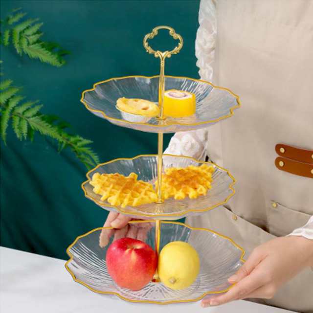 ケーキスタンド お菓子皿 デザートスタンド 2段/3段 お菓子 果物
