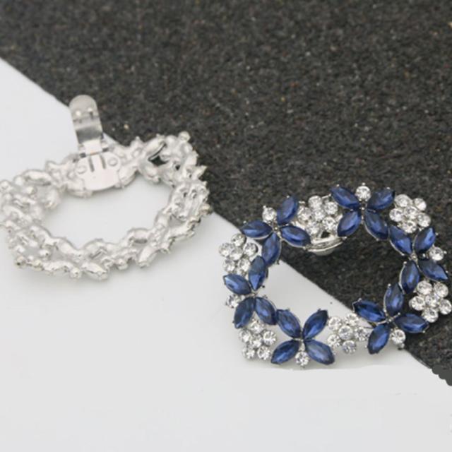 シューズクリップ ビジュー 2個セット シュークリップ シューパーツ シューズアクセサリー レディース パンプス パーティー ウェディング 結婚式 二次会 ブライダル お洒落 エレガント 送料無料