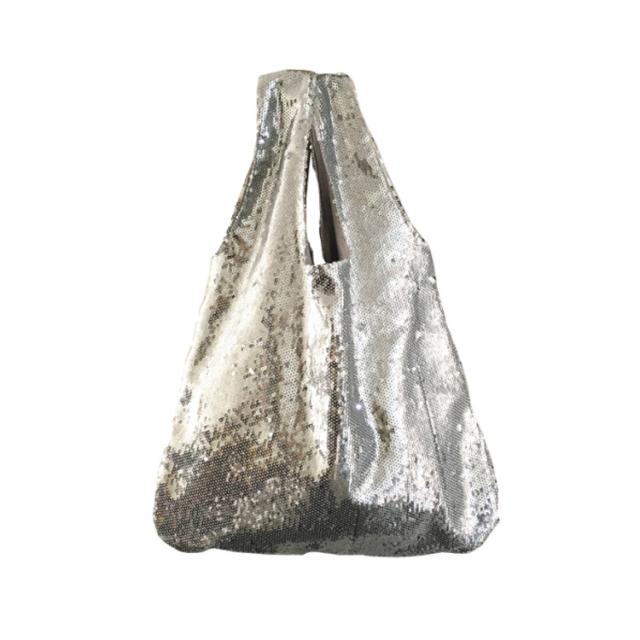 《》煌くスパンコールが存在感抜群。レディースバッグ きらきら バッグ トートバッグ 手提げバッグ カジュアルバッグ スパンコール ゴールド 金 シルバー 銀 緑 グリーン おしゃれ 鞄